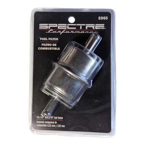 Spectre Performance 5965 Fuel Filter Universal For Carbureted Applications New